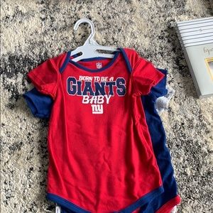 Giants Three Piece Onesie Set